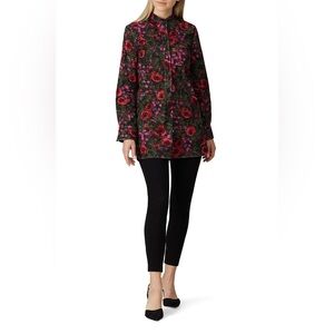 Marni floral blouse